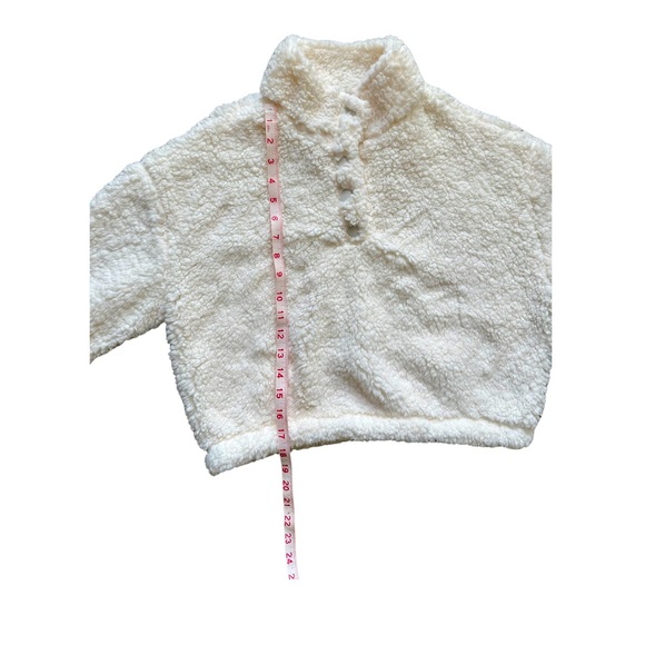 WOMEN’S PACSUN SIMONE SHERPA HENLEY PULLOVER SWEATSHIRT / SIZE XS / NWOT - Picture 4 of 12